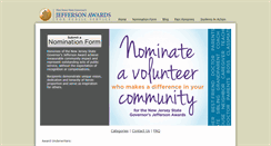 Desktop Screenshot of njgovernorsawards.com